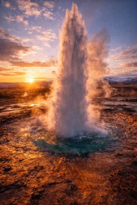 Icelands Geysers — landmark, Uncommon card