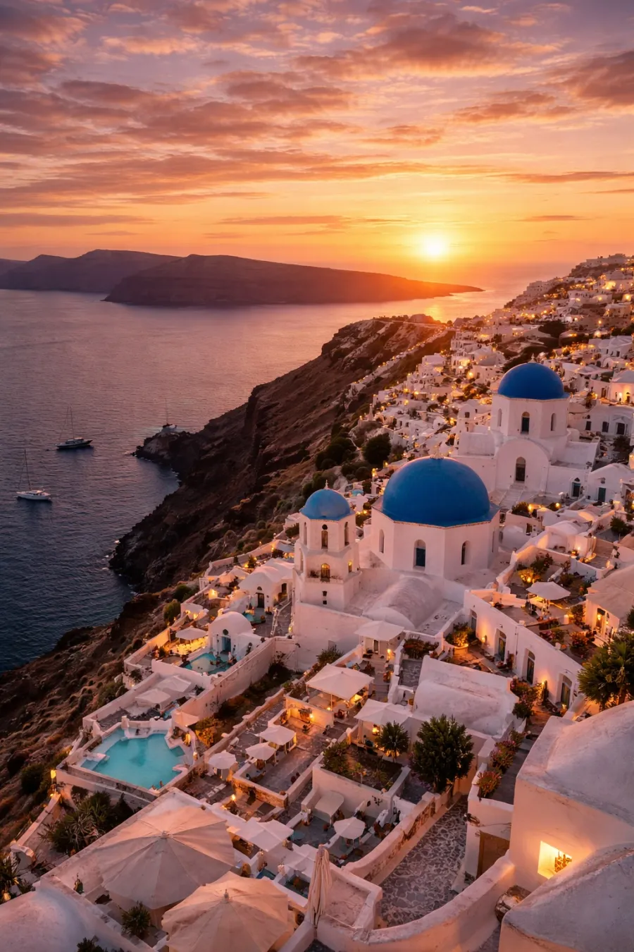 Santorini — island, Common card